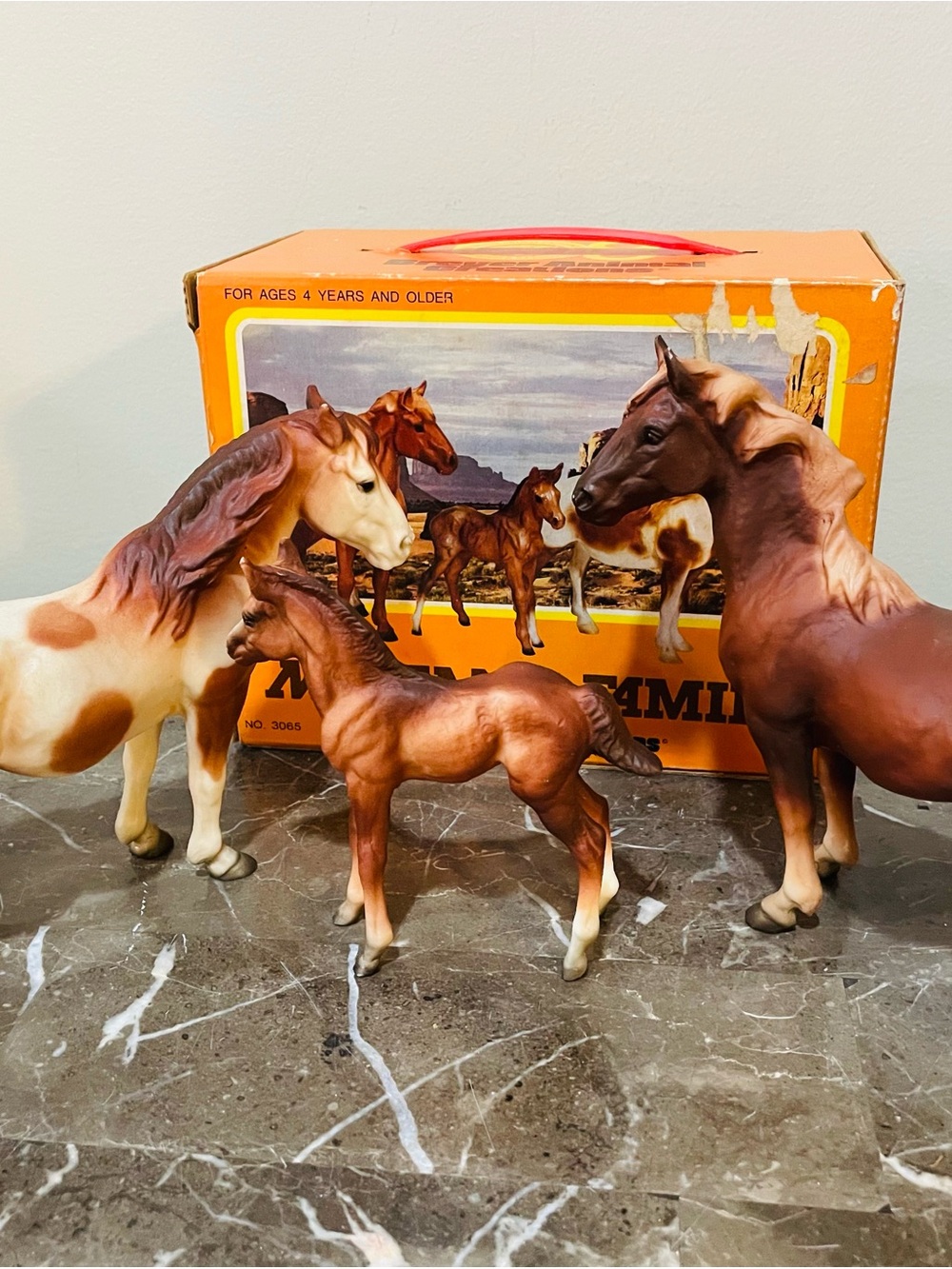 1976 Breyer Mustang Family Complete NWB
